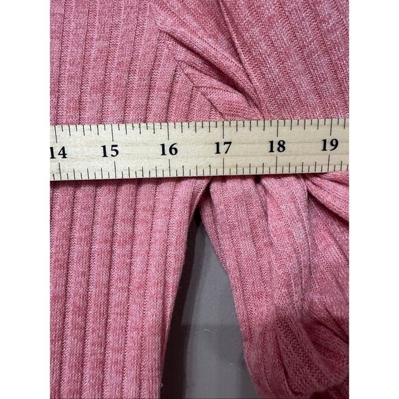 NWT SAYLOR Malavika Knitted Puff Sleeve Scoop Neckline Cardigan Midi Dress M - Picture 10 of 13